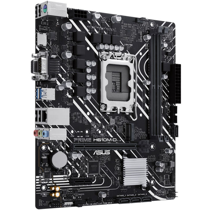 ASUS Prime H610M-D, Intel H610 motherboard, LGA 1700 socket, DDR5 image number 5