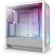 NZXT H5 Flow RGB PC-Geh&auml;use, Midi-Tower, ATX, RGB, Tempered Glass - wei&szlig; image number null