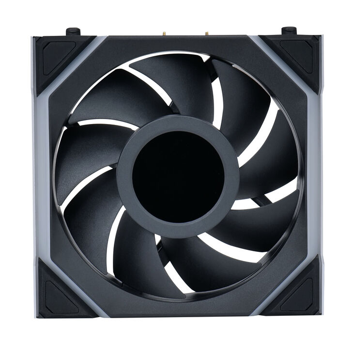 Lian Li UNI FAN SL Wireless LCD Lüfter, ARGB, PWM - 120 mm, schwarz image number 3