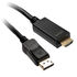 InLine DisplayPort zu HDMI Konverter Kabel, 4K/60Hz, schwarz - 3m image number null