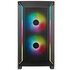 SilverStone FARA 312 Micro-ATX Case, Tempered Glass - black image number null
