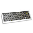 Ducky Outlaw 65 Gaming Tastatur, Barebone - silber (ANSI) image number null