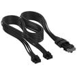 Corsair Premium Sleeved 2x 8-Pin zu 12V-2x6-Kabel, f&uuml;r Typ-5-Netzteil - schwarz image number null