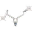 Alterzone Arm Duo Aluminium Monitor Mount - white image number null