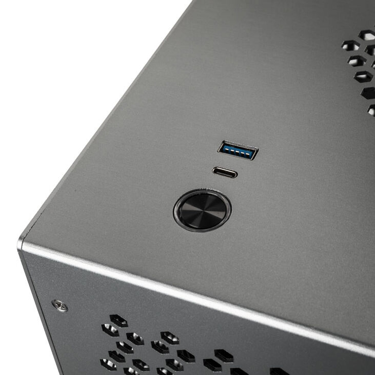 Kolink Rocket Complex Aluminium Mini-ITX Gehäuse - Gunmetal Grey image number 4