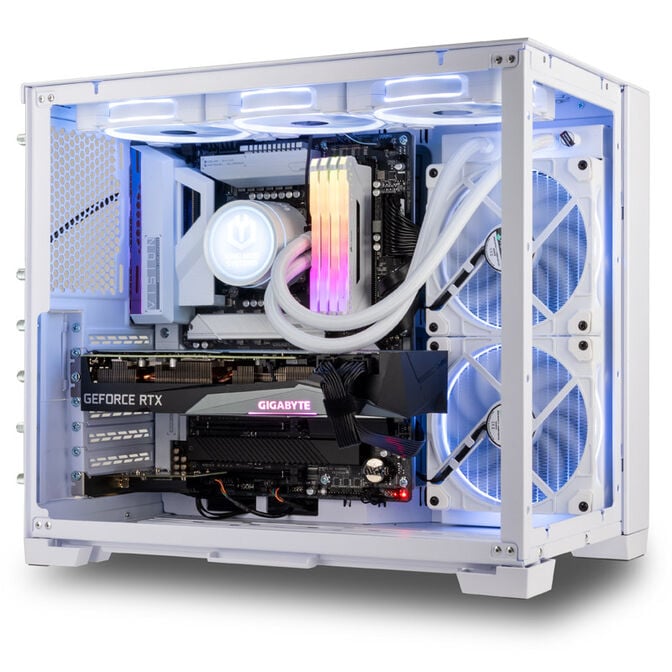 Gaming PC Aerobee II - White Edition - Intel Core Ultra 5 245KF, NVIDIA GeForce RTX 5060 image number 4