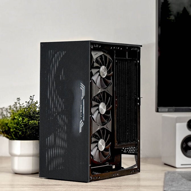 SSUPD Meshroom S V2 PC Case, Mini Case, ATX, Mesh &ndash; White image number 8