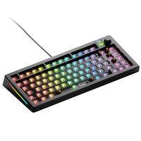 Glorious GMMK 3 75 % Custom Gaming-Tastatur - Barebone, ISO-Layout, schwarz