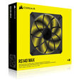 Corsair RS Series RS140 Max PWM L&uuml;fter - 140mm, schwarz image number null