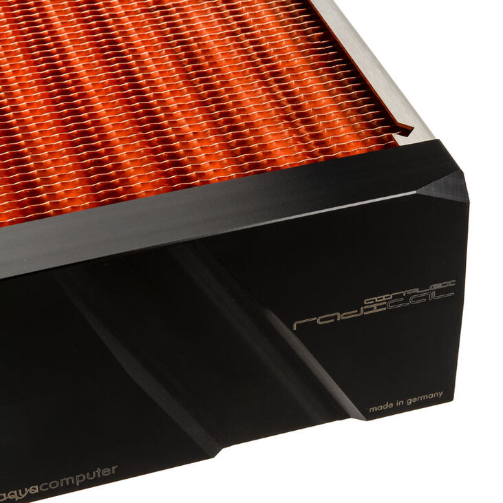 aqua computer airplex radical 4/420mm - Kupfer image number 5