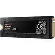 Samsung 990 PRO Series NVMe SSD, PCIe 4.0 M.2 Type 2280, with heatsink - 4 TB image number null