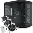 Hyte Y70 Mid Tower - schwarz + FP12 3-Pack & NP50 image number null