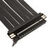 Kolink PCIe 5.0 Riser-Kabel, 180 Grad, x16 - schwarz, 300mm image number null