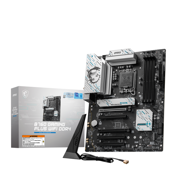 MSI B760 Gaming Plus WiFi, Intel B760 motherboard - Socket 1700, DDR4 image number 0