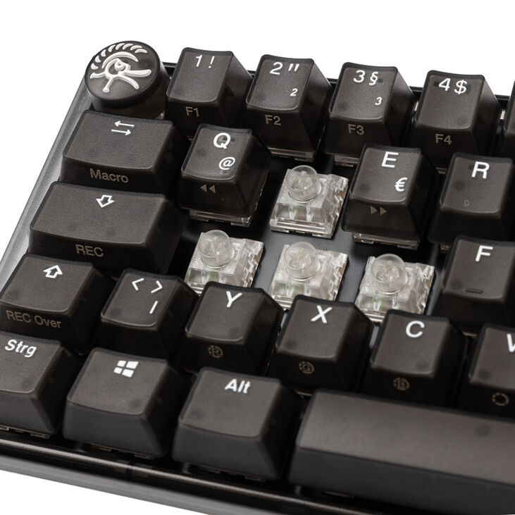 Ducky One 3 Aura Black Mini Gaming Keyboard, RGB LED - Kailh Jellyfish Y image number 4