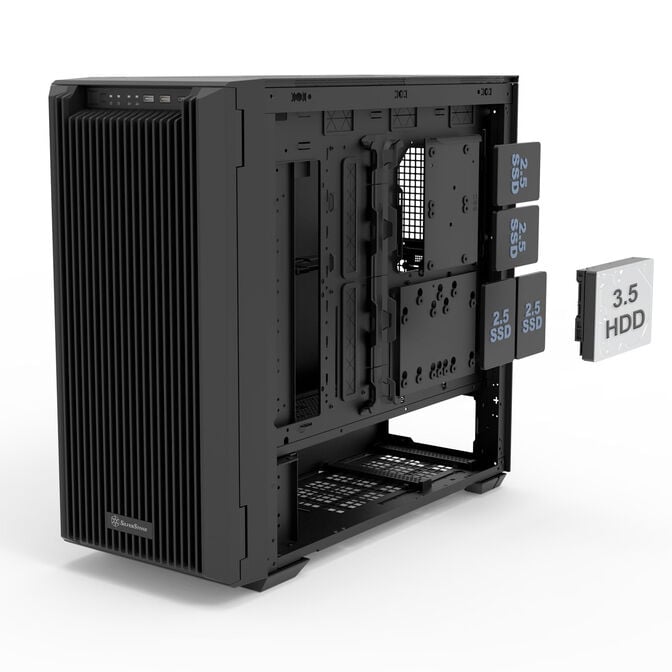 SilverStone CS383 NAS Case, 8-Bay - black image number 12