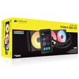 CORSAIR iCUE LINK TITAN 360 RX LCD AiO Water Cooling, 360 mm, RGB - black image number null