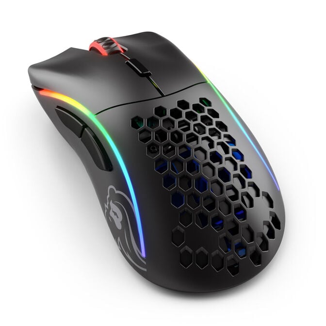 Glorious Model D Wireless Gaming-Mouse - black, matte image number 0