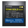 Montech Titan Gold 850W - 80 PLUS & Cybenetics Gold, modular, PCIe 5.0 - 850 Watt image number null