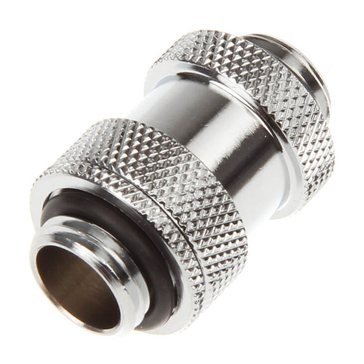 Bitspower Aqua-Pipe II (22-31mm) für AGBs - G1/4 Zoll, shiny silver image number 0