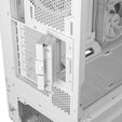 ASUS Prime AP304 ARGB PC Case, Mid Tower, ATX, ARGB, Tempered Glass &ndash; white image number null
