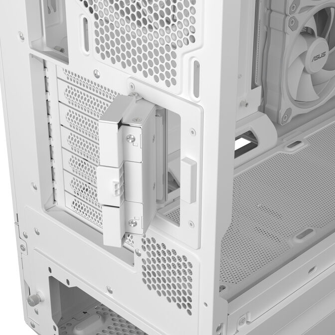 ASUS Prime AP304 ARGB PC Case, Mid Tower, ATX, ARGB, Tempered Glass &ndash; white image number 18