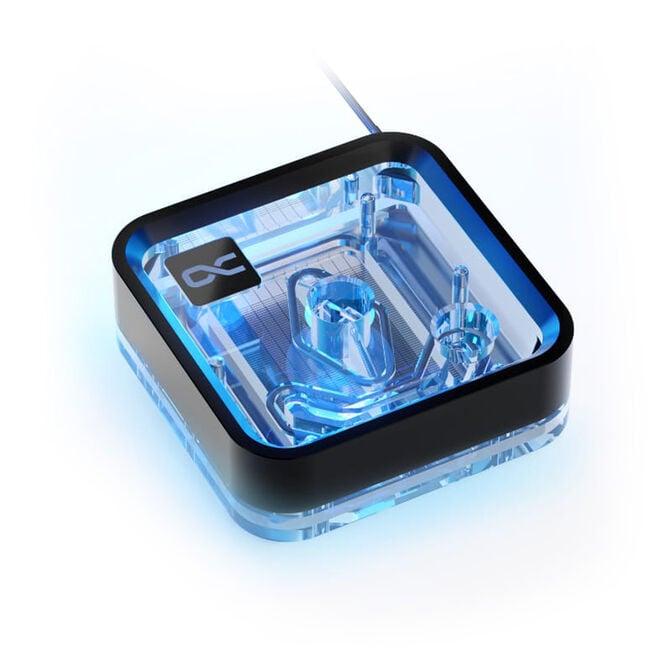 Alphacool Core 1 Aurora LT CPU Cooler - ARGB, Acrylic image number 0