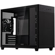 ASUS Prime AP201 Micro-ATX case, Tempered Glass - black image number null