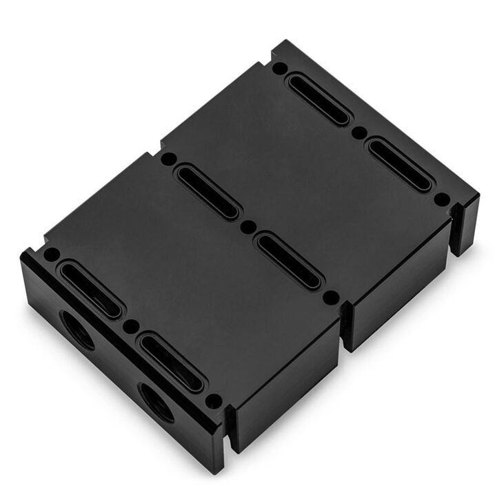 EK Water Blocks EK-Scalar Triple 2-Slot - Acetal image number 1