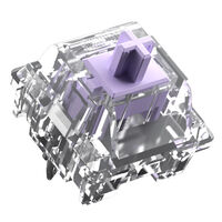 Glorious Mako Ultralight Switches, Mechanical, 5-Pin, Tactile, MX Stem, 40g - Lubed, 110 Pieces