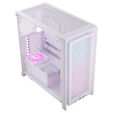 CORSAIR FRAME 4000D LCD RS PC-Geh&auml;use, Midi-Tower, ATX, ARGB, Tempered Glass - wei&szlig; image number null