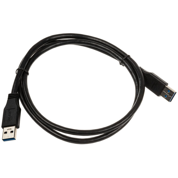InLine USB 3.0 Kabel, A auf A, schwarz - 1m image number 1