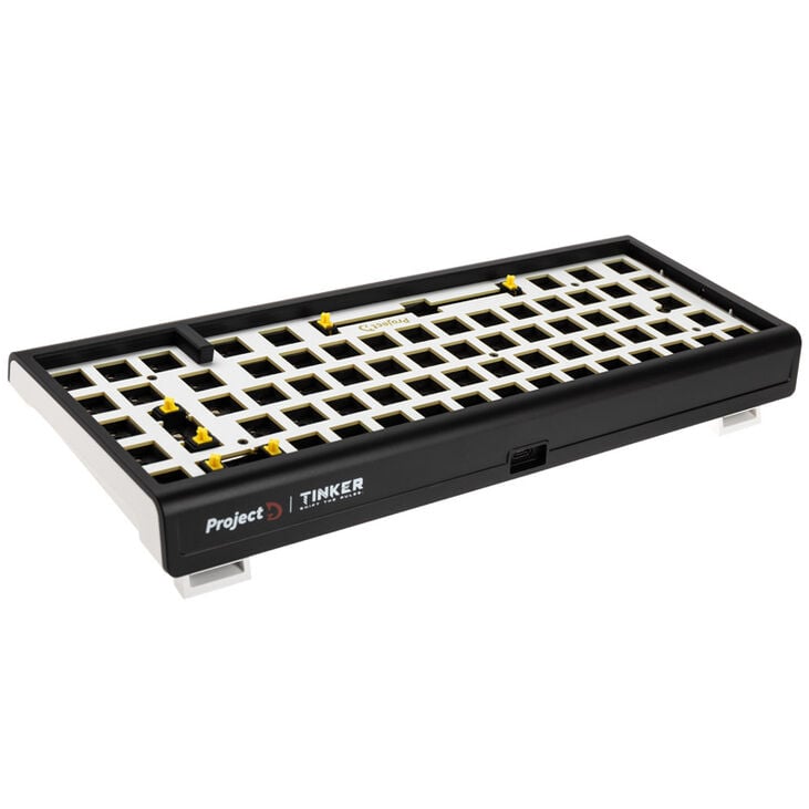 Ducky Tinker 65 Barebone Gaming-Tastatur, RGB - schwarz (ISO-DE) image number 2