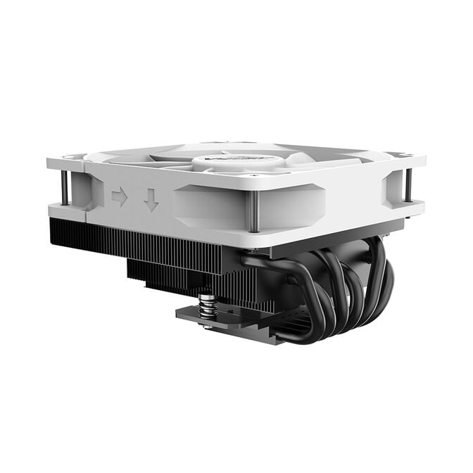 Akasa VIPER H6L M2 Low-Profile CPU Cooler - 120mm, white image number 1