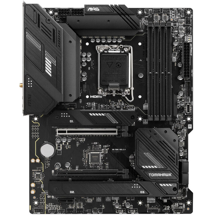 MSI MAG B760 Tomahawk WiFi, Sockel LGA 1700, Intel B670, ATX - DDR5 image number 2