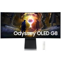 Samsung Odyssey OLED G8 G85SD, 34 inch Gaming Monitor, 175Hz, QD OLED, FreeSync Premium Pro & G-SYNC Compatible