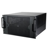 SilverStone RM61-312 Rackmount-Geh&auml;use, 12-Bay, 6U - schwarz