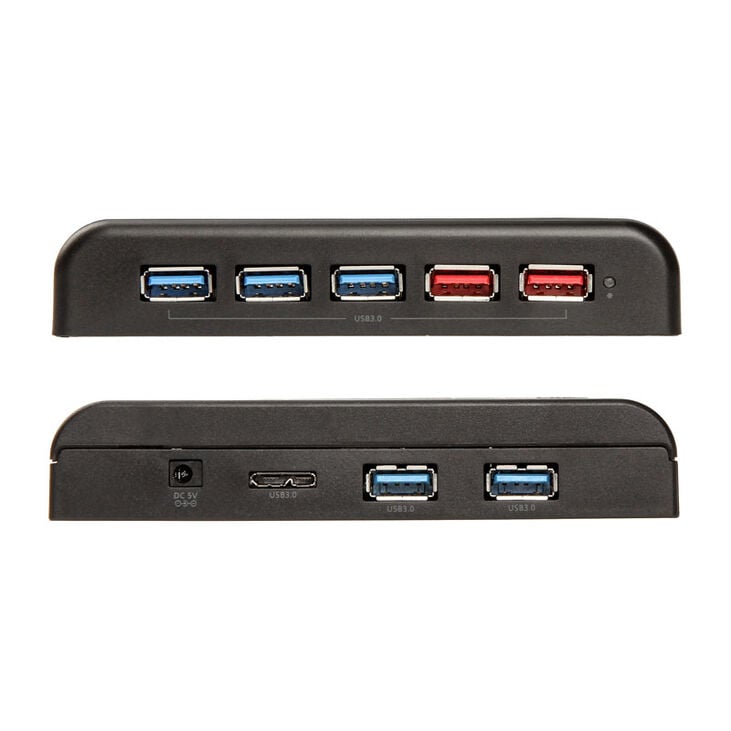 Akasa Connect 7 EX - USB 3.0 Hub inkl. 2x Fast Charging Port image number 2