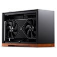 Jonsbo T9 Black PC Case, Mini Case, ITX, PCIe 5.0 Riser Cable - Black image number null
