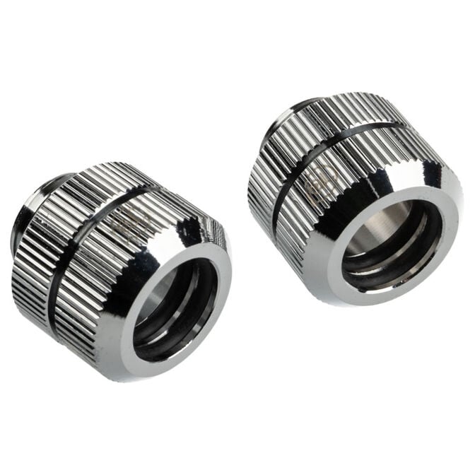 Bitspower Touchaqua Link Adapter Female G1/4 Zoll AG auf Link Tube verstellbar 16-22mm - 2er-Pack, s image number 0