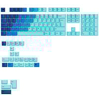 Glorious GPBT Gradient Keycaps, ISO Layout (DE), PBT, Dye-Sub - Ocean