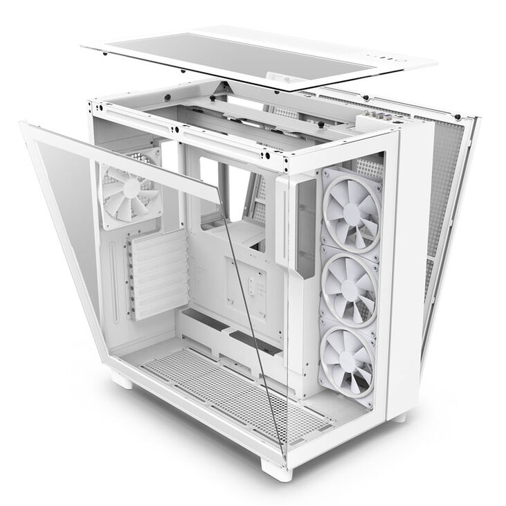 NZXT H9 Elite Midi-Tower - Weiß image number 2