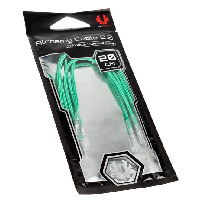 BitFenix Alchemy 2.0 PSU Cable, 5x 20cm - gr&uuml;n image number 4