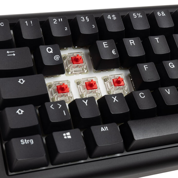 Ducky Tinker 65 Gaming-Tastatur, RGB - MX-Red (ISO-DE) image number 4