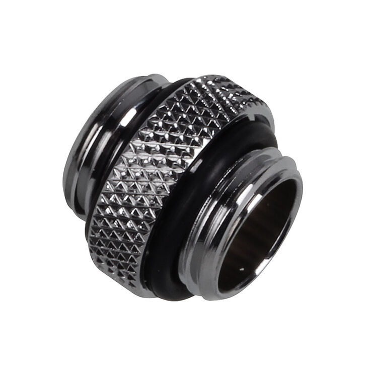 Bitspower Adapter straight G1/4 inch female to G1/4 inch female - shiny silver image number 0