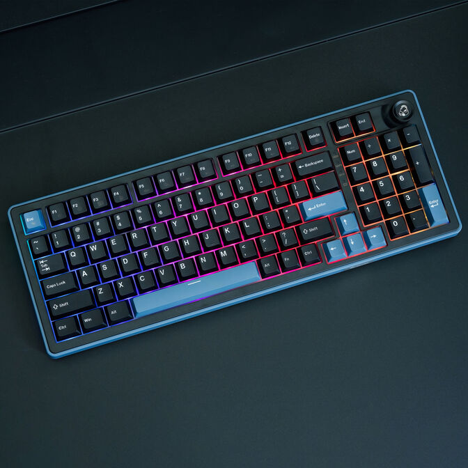 Ducky OK-M 98 Gaming-Tastatur, 98%, Hot-Swap-f&auml;hig, RGB, ISO - KTT Linear image number 8