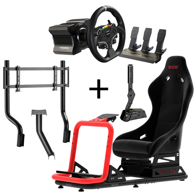 Res-Tech SIMPLY Cockpit + Moza Bundle image number 0