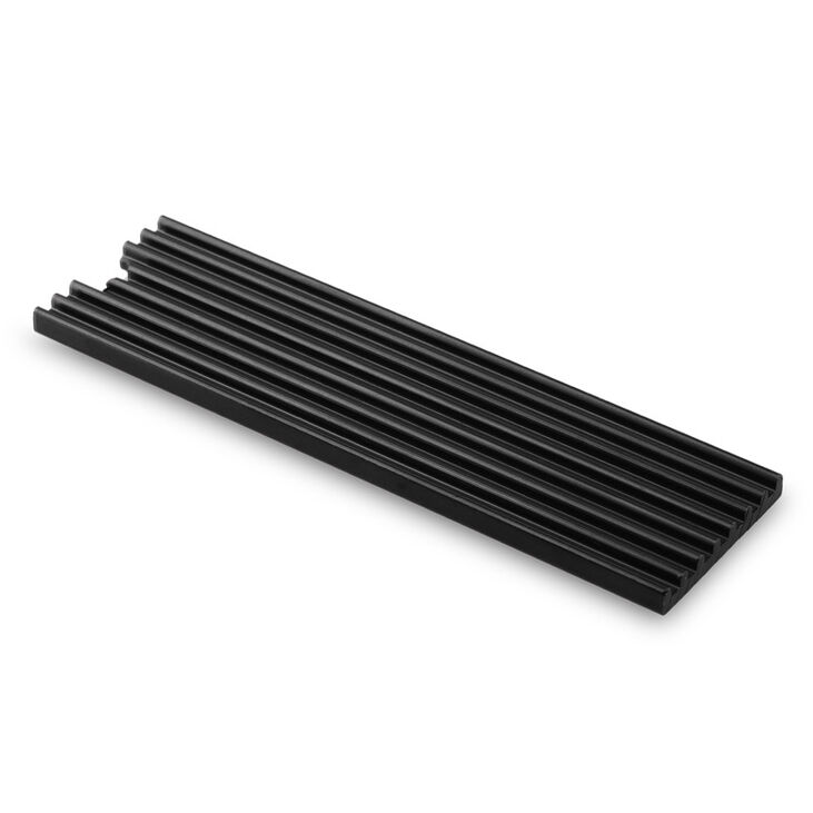 AXAGON CLR-M2L3 passive M.2 SSD heatsink - 2280, 3 mm height, aluminium, black image number 0