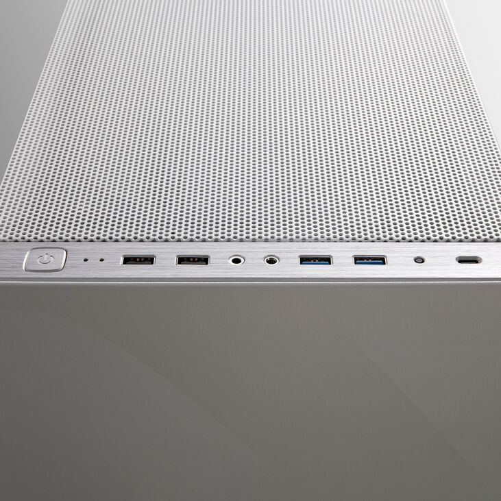 Geometric Future Lohan 8 Mid Tower Case - White image number 2
