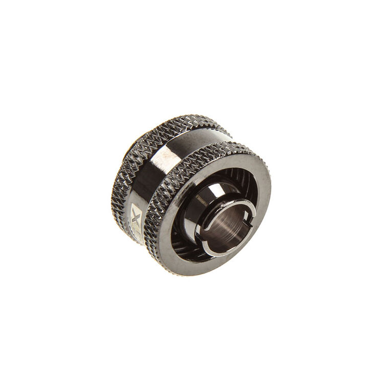 XSPC fitting straight G1/4 inch BSP to 16/10mm - V2, chrome black image number 0